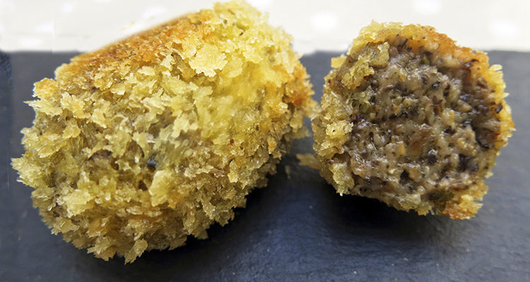 Croquetes de xampinyó