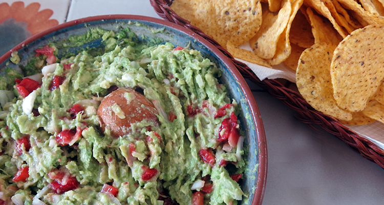 Guacamole de maduixa