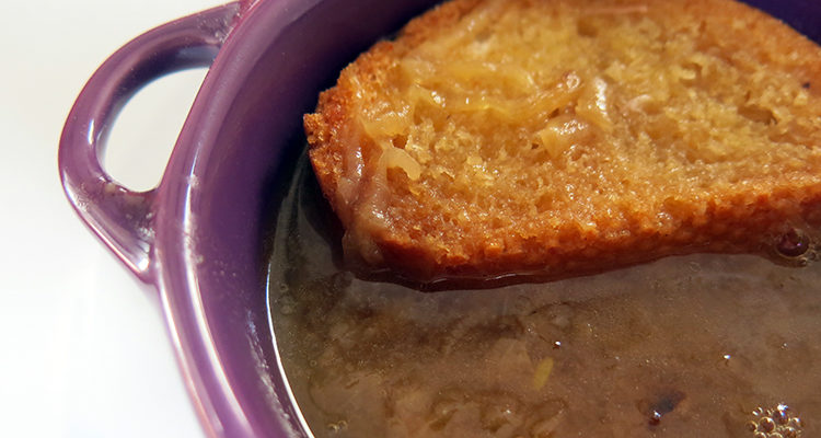 Sopa de ceba de Julia Child