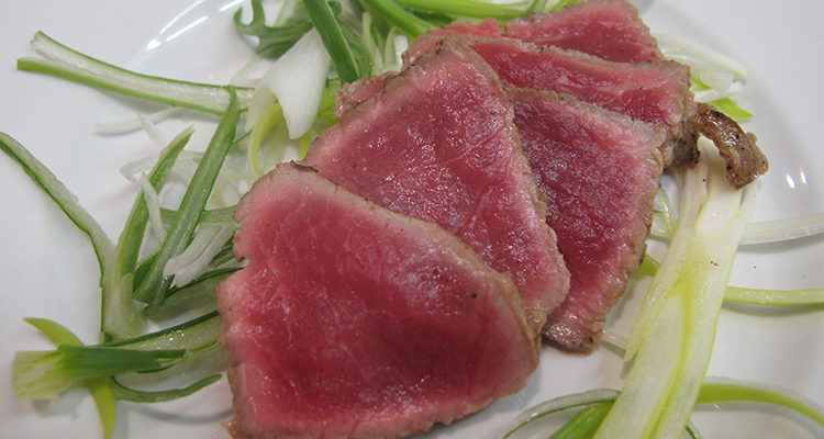 Tataki de vedella