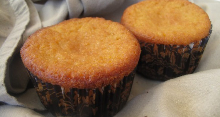 Muffins de coco i préssec