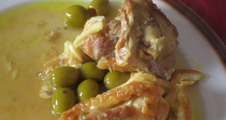 Tagine de pollastre amb olives