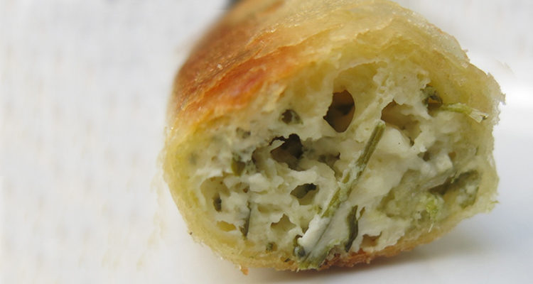 Börek amb formatge feta