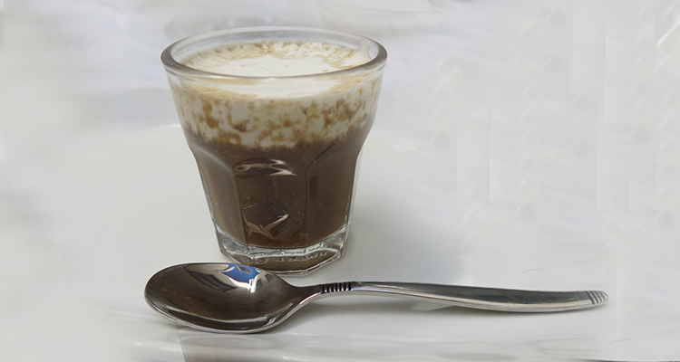 Capuccino de bolet