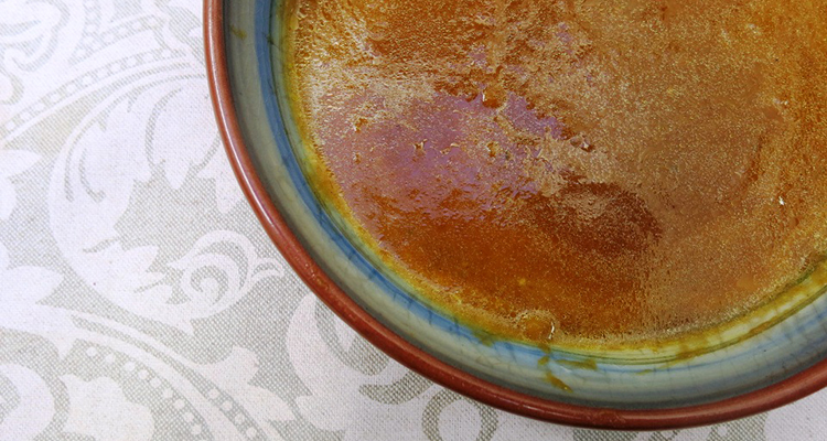 Crema de carbassa amb poma i gingebre