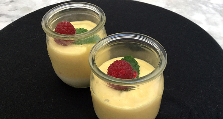 Mousse de mango i mascarpone